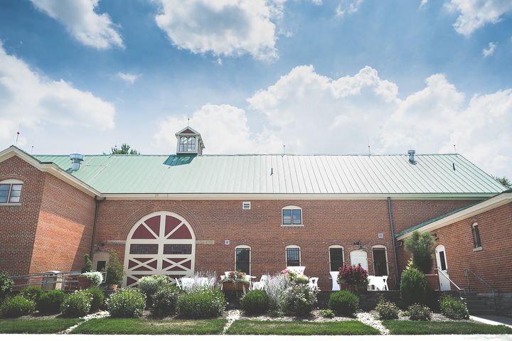 rear patio of Centennial Barn