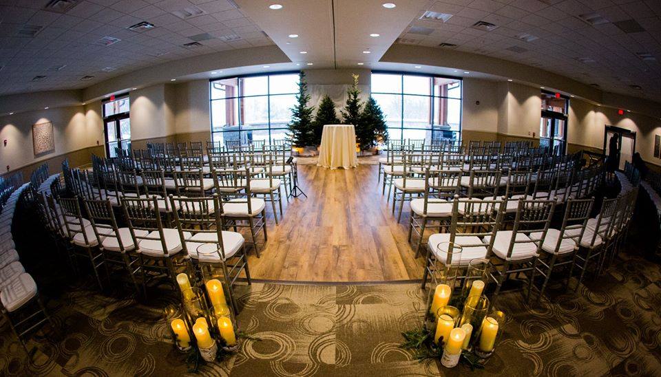 devou room wedding ceremony inside