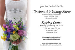 Kolping Center Bridal Show Invite